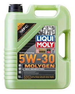 Олива моторна Molygen New Generation 5W-30 5л LIQUI MOLY 9952