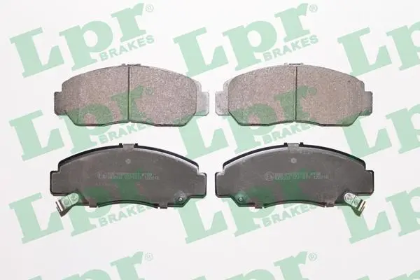 Колодки гальмівні дискові (комплект 4 шт) LPR 05P1071 (фото 1)