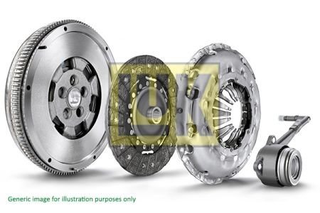 Комплект зчеплення RepSet DMF VW Tiguan 2.0TDI 08- LuK 600 0293 00