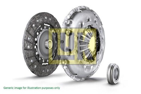 Комплект зчеплення 230mm Mitsubishi Space Wagon 2.4 00-04 / Outlander 2,4 2003-2008 LuK 623 3304 00