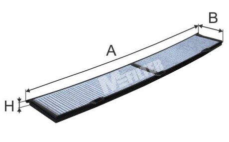 Фільтр салона M-FILTER K9033C