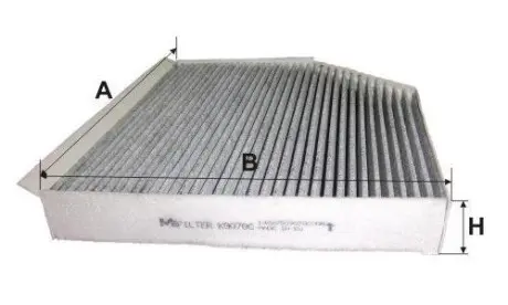 Фільтр салона M-FILTER K9070C