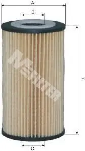 Фільтр масляний M-FILTER TE601 (фото 1)