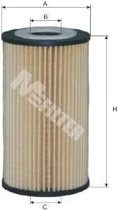 Фільтр масляний M-FILTER TE601