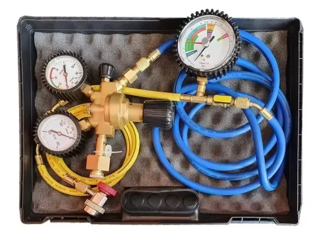 Комплект для тестування азотом (манометри + шланги) MAGNETI MARELLI 007936210760