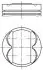 Поршень MAHLE / KNECHT 011 PI 00105 000 (фото 1)