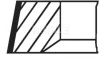 Кільця япоршневі MAHLE / KNECHT 021RS001150N2 (фото 2)