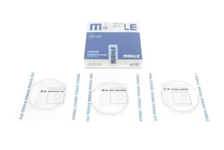 Кольца поршневые MAHLE / KNECHT 022 01 N0