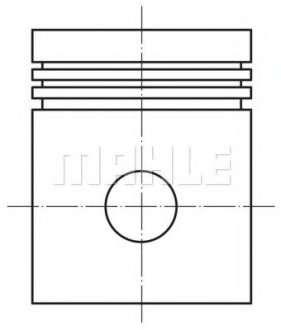 Поршень MAHLE / KNECHT 022 27 00