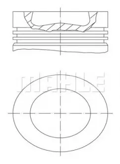 Поршень MAHLE / KNECHT 028 PI 00100 001