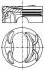 Поршень MAHLE / KNECHT 028 PI 00118 001 (фото 1)