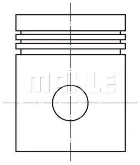 Поршень MAHLE / KNECHT 028PI00126000