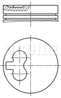 Поршень MAHLE / KNECHT 029 55 02