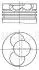 Поршень MAHLE / KNECHT 030 40 00 (фото 1)