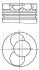 Поршень MAHLE / KNECHT 030 87 02 (фото 1)