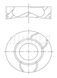 Поршень 73.70mm/STD MAHLE / KNECHT 0400300