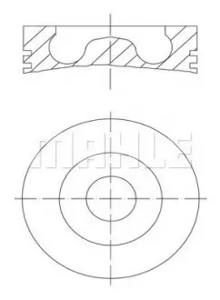 Поршень MAHLE / KNECHT 081 PI 00105 000