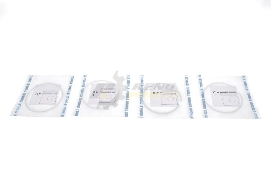 Кольца поршневые MAHLE / KNECHT 081 RS 00127 0N0 (фото 1)