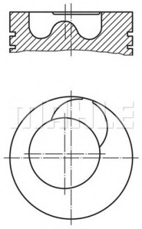 Поршень 5000014401, 5000666861 MAHLE / KNECHT 2094100