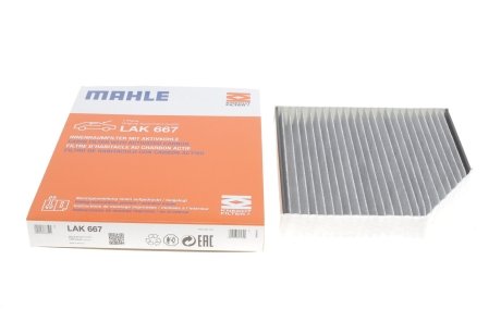 Фільтр салону MAHLE / KNECHT LAK 667