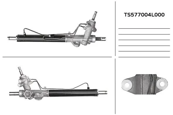 Рулевой механизм (рейка) в сборе MANDO TS577004L000 (фото 1)
