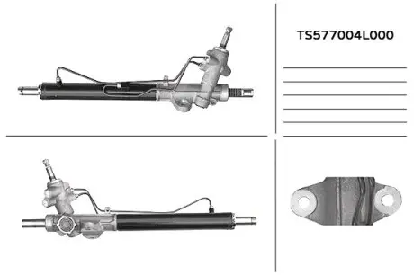 Рулевой механизм (рейка) в сборе MANDO TS577004L000