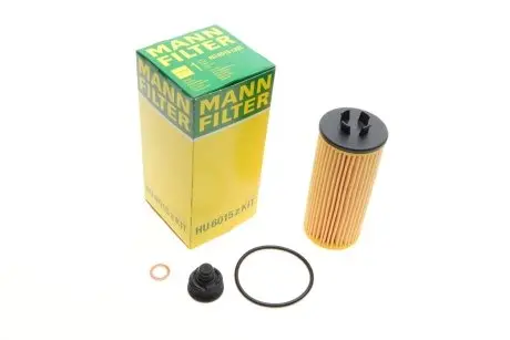 Фільтр масляний MANN HU 6015 Z KIT (фото 1)