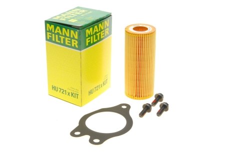 Фільтр масляний (к-кт) MANN HU 721 X KIT