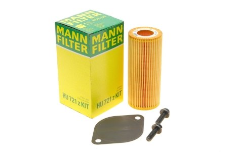 Комплект гидравлического фильтра АКПП MANN HU 721 Z KIT