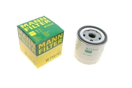 Фільтр масляний MANN W 712/43
