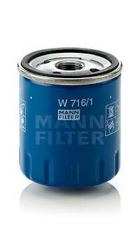 Фiльтр масляний MANN W7161