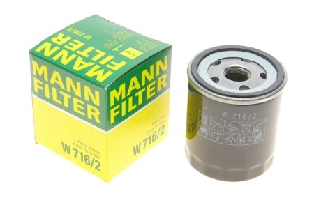 Фильтр масляный MANN W 716/2