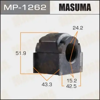 Втулка стабилизатора MASUMA MP1262 (фото 1)