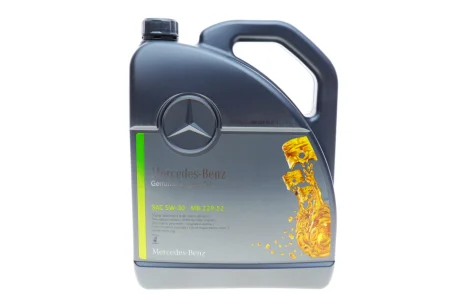 Масло моторное 5W-30 5L MB229.52 =A000989330913ABDW MERCEDES-BENZ 000989330913ABDE