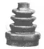 Пильник ШРУСу внурт. Opel Astra F/G/H/Vectra B/C Zafira A/B Metalcaucho 01730 (фото 1)