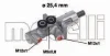 Циліндр гальмівний (головний) Audi A4/A6/Skoda Superb/VW Passat 1.6-4.2 97-09 (d=25.4mm) (Aluminium) Metelli 05-0613 (фото 1)