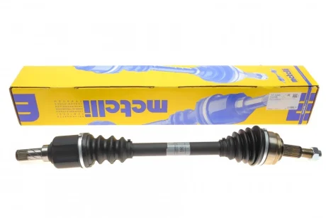 Піввісь (передня) (L) Renault Kangoo 1.5dCi/1.6/2.0 08- (27z/26z/679mm) (МКПП для JR5) Metelli 17-1245