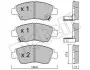 Комплект тормозных колодок (дисковых) Metelli 22-0175-0 (фото 1)
