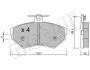 Комплект тормозных колодок (дисковых) Metelli 22-0215-1 (фото 7)