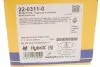 Комплект тормозных колодок (дисковых) Metelli 22-0311-0 (фото 10)