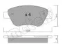 Комплект тормозных колодок (дисковых) Metelli 22-0321-1 (фото 2)