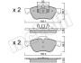 Комплект гальмівних колодок (дискових) Metelli 22-0335-0 (фото 10)