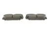 Комплект гальмівних колодок (дискових) Metelli 22-0351-0 (фото 3)