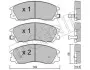 Комплект гальмівних колодок (дискових) Metelli 22-0506-0 (фото 1)