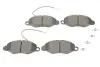 Комплект тормозных колодок (дисковых) Metelli 22-0536-1 (фото 1)