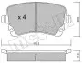 Комплект тормозных колодок (дисковых) Metelli 22-0554-2 (фото 1)