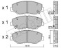 Комплект тормозных колодок (дисковых) Metelli 22-0606-0 (фото 1)