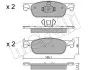 Комплект тормозных колодок (дисковых) Metelli 22-1109-0 (фото 1)