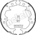 Колодки гальмівні (задні) Lexus ES/RX 91-12/Toyota Avensis/Camry/Highlander 86-18 (170x40) (барабанні) Metelli 53-0442 (фото 1)