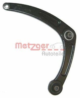 Рычаг подвески citroen berlingo, c4, peugeot 307, partner 08 - передн. METZGER 58060901